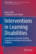 Interventions in Learning Disabilities : a Handbook on Systematic Training Programs for Individuals with Learning Disabilities.