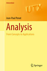 Analysis From Concepts to Applications