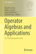 Operator Algebras and Applications The Abel Symposium 2015