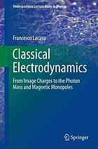 Classical Electrodynamics From Image Charges to the Photon Mass and Magnetic Monopoles