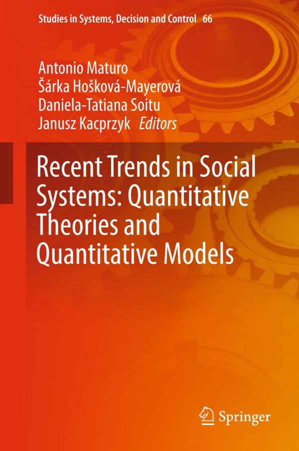 Recent Trends in Social Systems