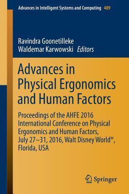 Advances in Physical Ergonomics and Human Factors