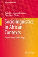Sociolinguistics in African Contexts Perspectives and Challenges