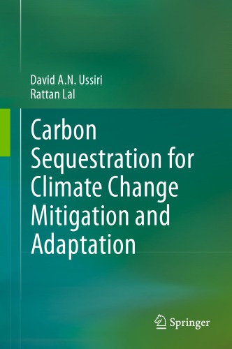 Carbon sequestration to climate change mitigation and adaptation