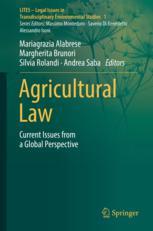 Agricultural Law Current Issues from a Global Perspective