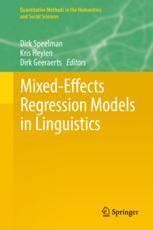 Mixed-effects regression models in linguistics