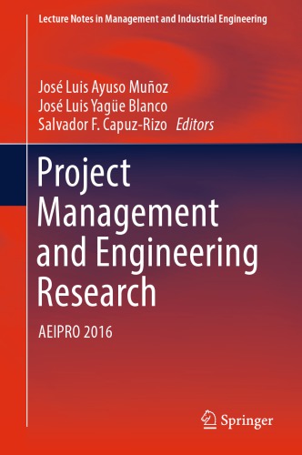 Project Management and Engineering Research AEIPRO 2016.