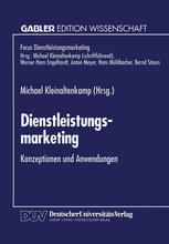 Dienstleistungsmarketing : Konzeptionen und Anwendungen