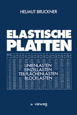 Elastische Platten : Linienlasten Einzellasten Teilflächenlasten Blocklasten