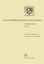 Lessicografia e Letteratura Italiana : 238. Sitzung Am 21. März 1979 in Düsseldorf.