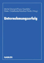 Unternehmungserfolg : Planung - Ermittlung - Kontrolle