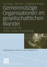 Gemeinnützige Organisationen im gesellschaftlichen Wandel : Ergebnisse der Dritte-Sektor-Forschung