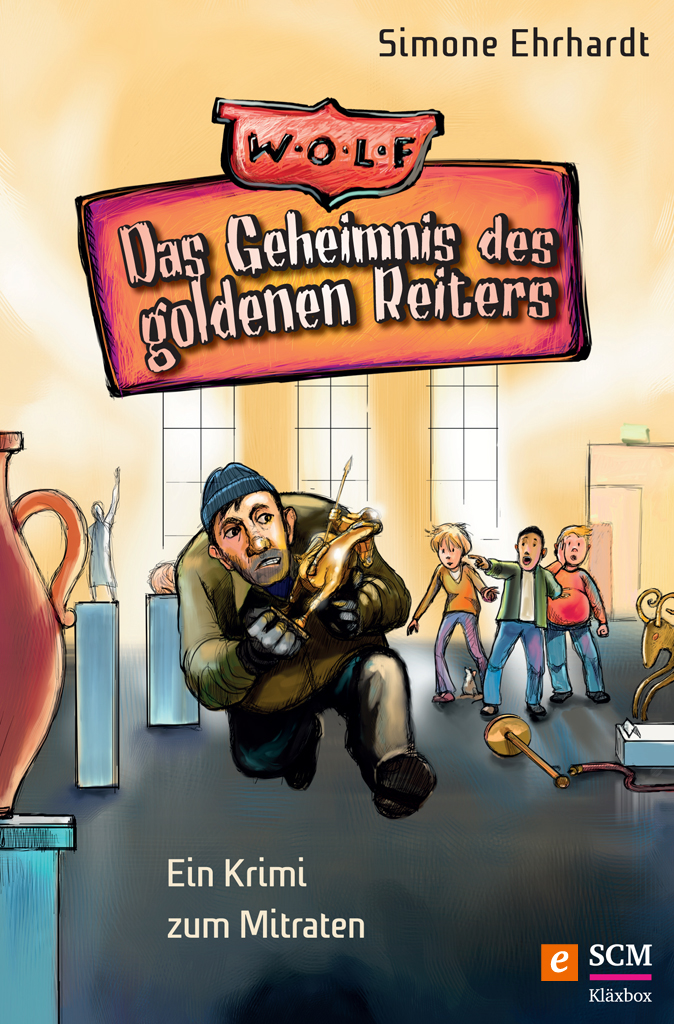 Das Geheimnis des goldenen Reiters ein Krimi zum Mitraten