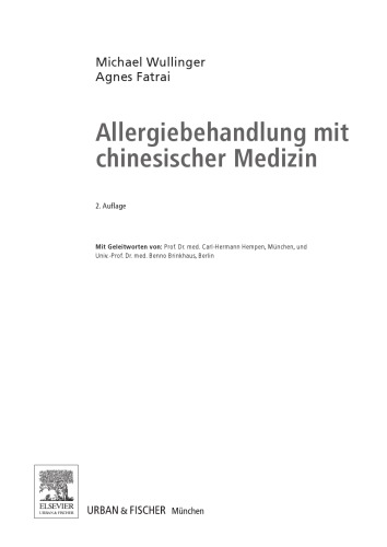 Allergiebehandlung mit chinesischer Medizin