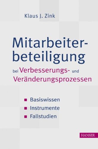 Mitarbeiterbeteiligung Bei Verbesserungs  Und Veränderungsprozessen