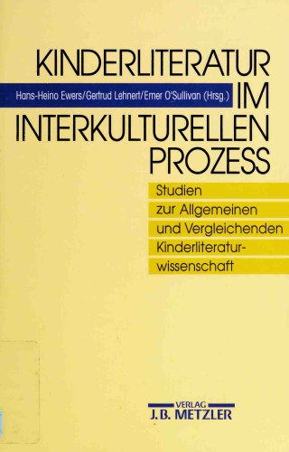 Kinderliteratur Im Interkulturellen Prozess