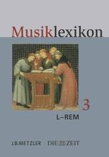 Metzler Musiklexikon Band 3: L-REM