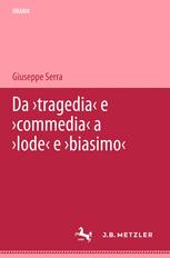 Da 'tragedia' e 'commedia' a 'lode' E 'biasimo' : Letture Arabe Della Poetica.