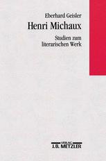 Henri Michaux : Studien zum literarischen Werk