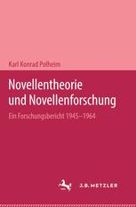 Novellentheorie Und Novellenforschung