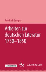 Arbeiten Zur Deutschen Literatur 1750-1850