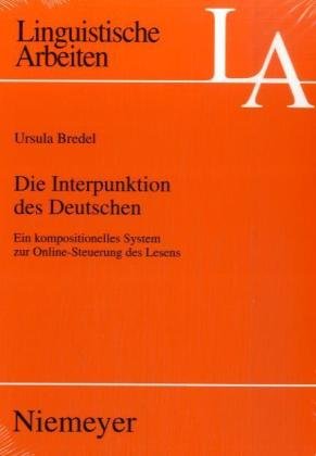 Die Interpunktion Des Deutschen