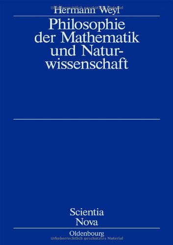 Philosophie Der Mathematik Und Naturwissenschaft