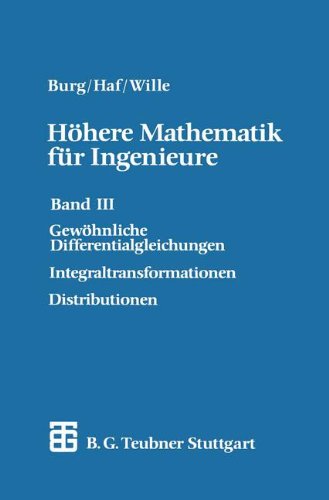 Hohere Mathematik Fur Ingenieure