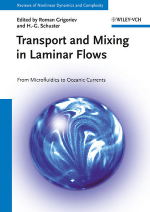 Transport and mixing in laminar flows from microfluidics to oceanic currents