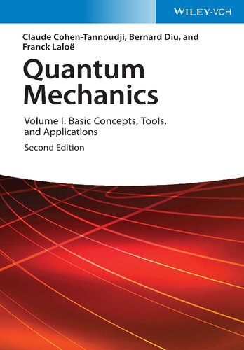 Quantum Mechanics, Volume 1