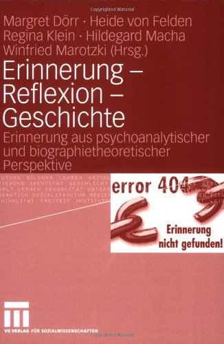 Erinnerung - Reflexion - Geschichte