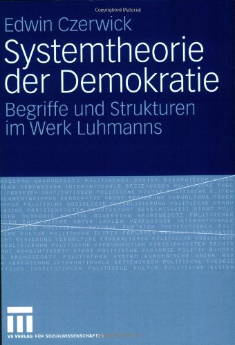 Systemtheorie Der Demokratie