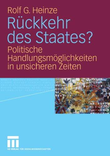 Ruckkehr Des Staates?