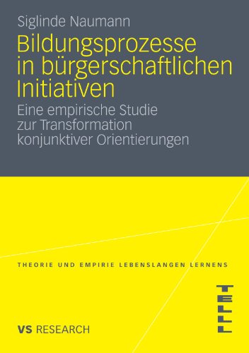 Bildungsprozesse in Burgerschaftlichen Initiativen