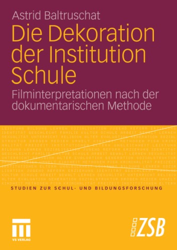 Die Dekoration Der Institution Schule