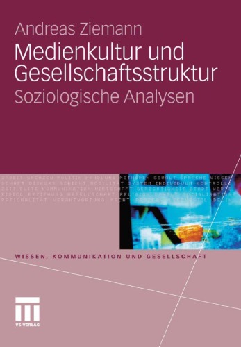 Medienkultur Und Gesellschaftsstruktur