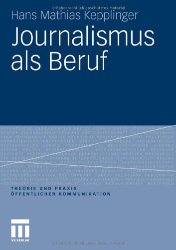 Journalismus ALS Beruf