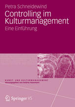 Controlling im Kulturmanagement : Eine Einführung