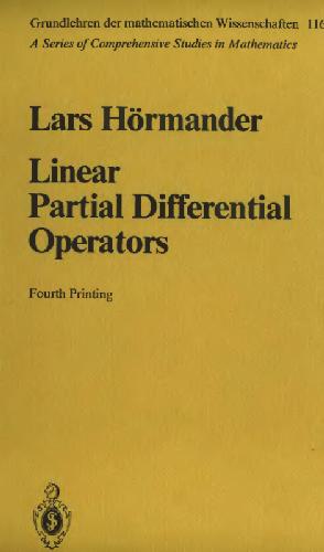 Linear Partial Differential Operators