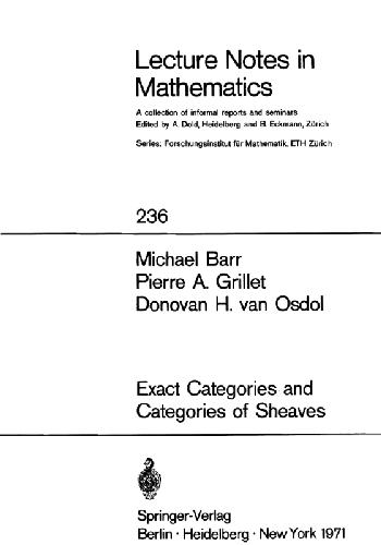Exact Categories And Categories Of Sheaves