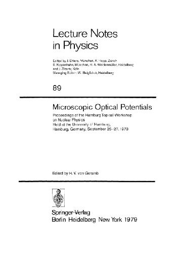 Microscopic Optical Potentials
