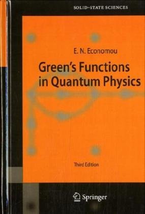 Green's Functions In Quantum Physics
