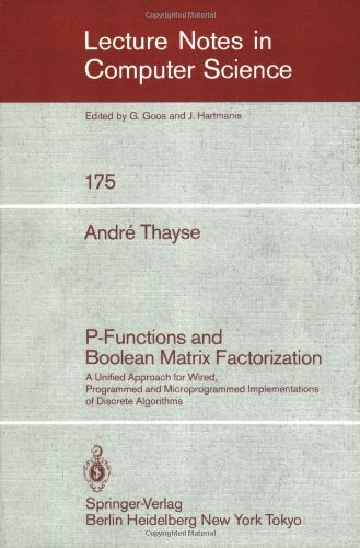 P Functions And Boolean Matrix Factorization