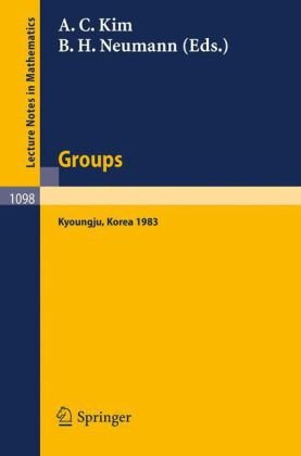 Groups  Korea 1983