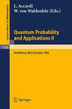 Quantum Probability and Applications II