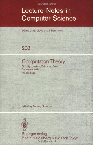 Computation Theory