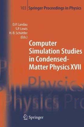 Computer Simulation Studies in Condensed-matter Physics XVI