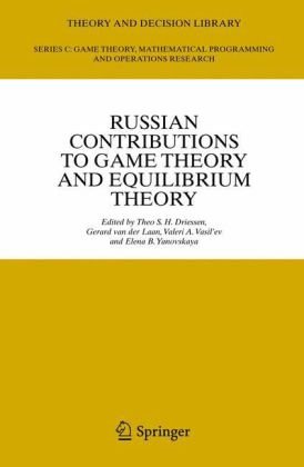 Russian Contributions to Game Theory and Equilibrium Theory