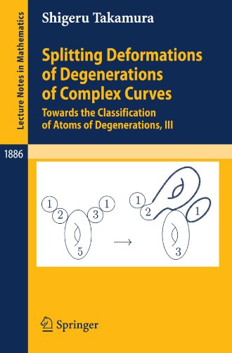 Splitting Deformations of Degenerations of Complex Curves