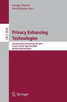 Privacy Enhancing Technologies